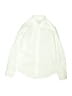 Calvin Klein Solid Ivory Long Sleeve Button-Down Shirt Size 10 - photo 1