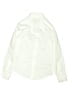 Calvin Klein Solid Ivory Long Sleeve Button-Down Shirt Size 10 - photo 2