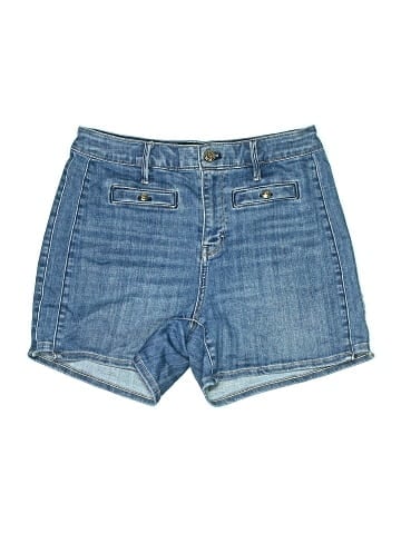 White House Black Market Denim Shorts (view 1)
