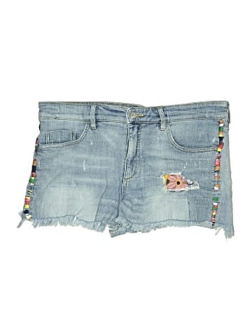 Pilcro and the Letterpress Denim Shorts (view 1)