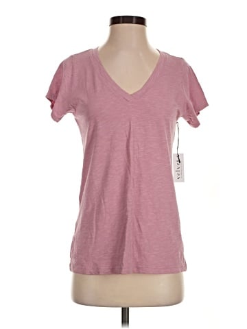 Velvet Short Sleeve T-Shirt (view 1)