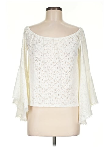 Red Haute 3/4 Sleeve Blouse (view 1)