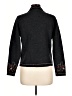 Pendleton 100% Virgin Wool Black Wool Cardigan Size Lg Petite - photo 2