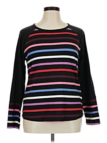 T by Talbots 3/4 Sleeve T-Shirt (view 1)