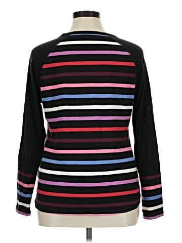 T by Talbots 3/4 Sleeve T-Shirt (view 2)