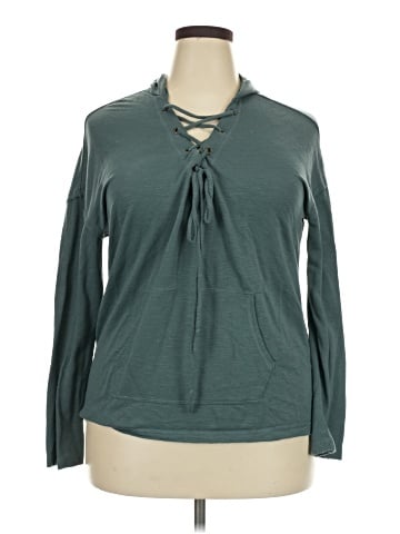 Mossimo Supply Co. Pullover Hoodie (view 1)