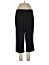 Alia Solid Black Casual Pants Size 12 - photo 1