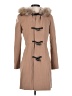Marc New York 100% Rayon Tan Coat Size 4 - photo 1