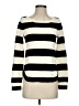 Maison Jules Stripes Ivory Pullover Sweater Size S - photo 1