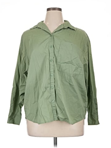 A New Day 3/4 Sleeve Button-Down Shirt (view 1)