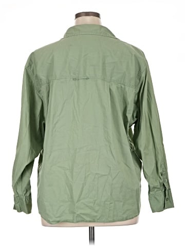 A New Day 3/4 Sleeve Button-Down Shirt (view 2)