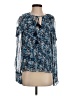 Ramy Brook Blue Long Sleeve Blouse Size XS - photo 1
