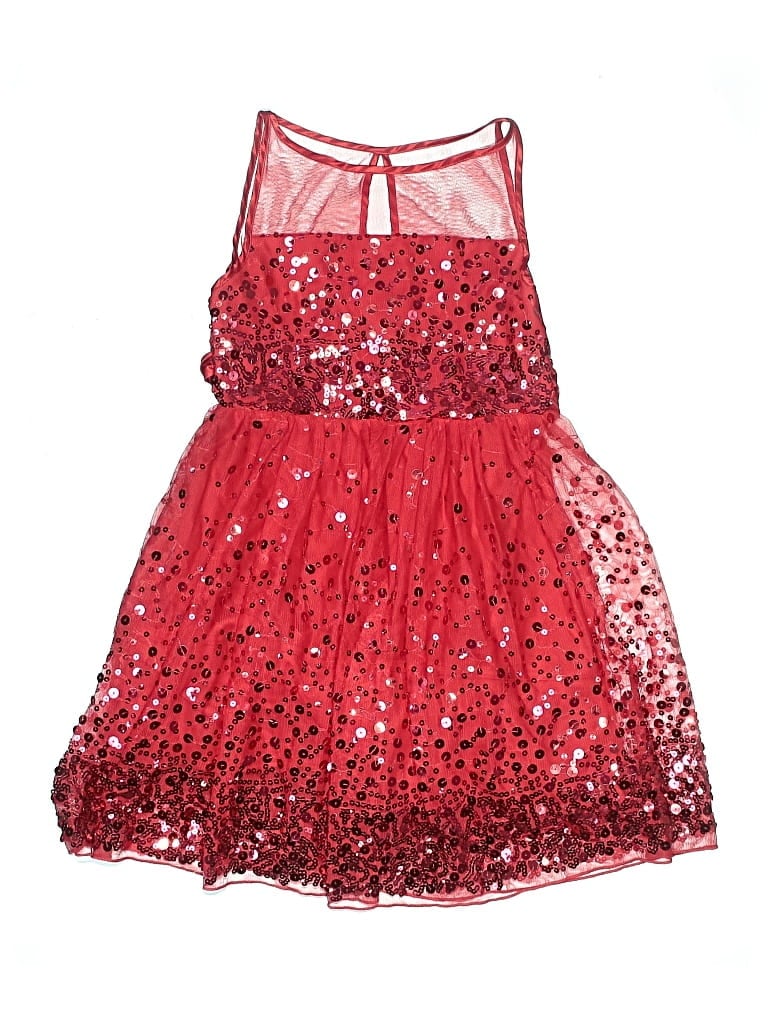 Pre-owned Crystal Doll Kids' Dress In Red
