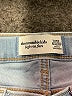 Abercrombie Hearts Blue Jeans Size 11 - 12 - photo 3