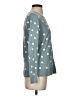 Ann Taylor LOFT Outlet Polka Dots Teal Pullover Sweater Size S - photo 4