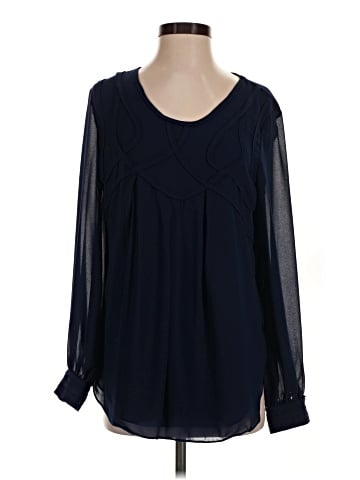 Studio M Long Sleeve Blouse (view 1)