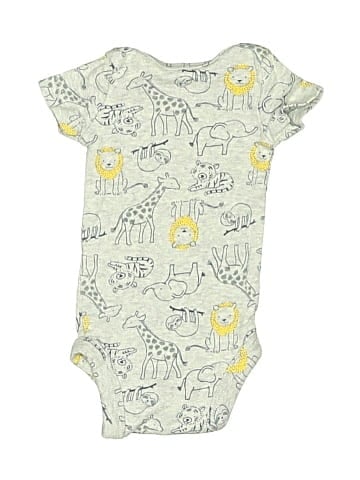 Child of Mine by Carter's Short Sleeve Onesie (view 2)