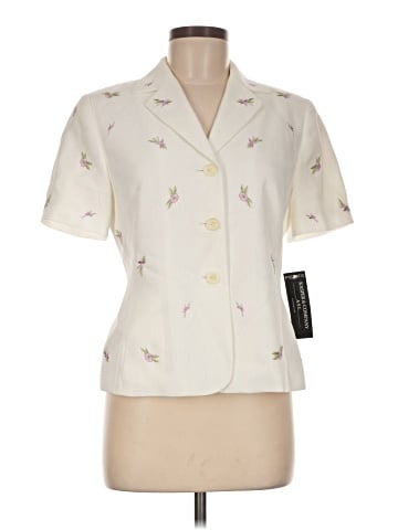 Kasper A.S.L. Short Sleeve Blouse (view 1)