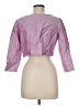 Teri Jon by Rickie Freeman Solid Pink Purple Jacket Size 8 - photo 2