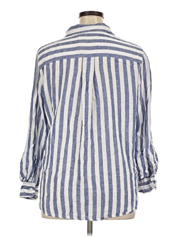 Lola River 3/4 Sleeve Button-Down Shirt (view 2)