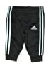 Adidas 100% Polyester Black Track Pants 0-3 MO / 3 MO - photo 1