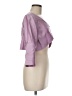 Teri Jon by Rickie Freeman Solid Pink Purple Jacket Size 8 - photo 4
