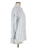 Thread & Supply Stripes Blue Long Sleeve Button-Down Shirt Size M - photo 4