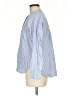 Everlane Stripes Blue Long Sleeve Button-Down Shirt Size 6 - photo 5
