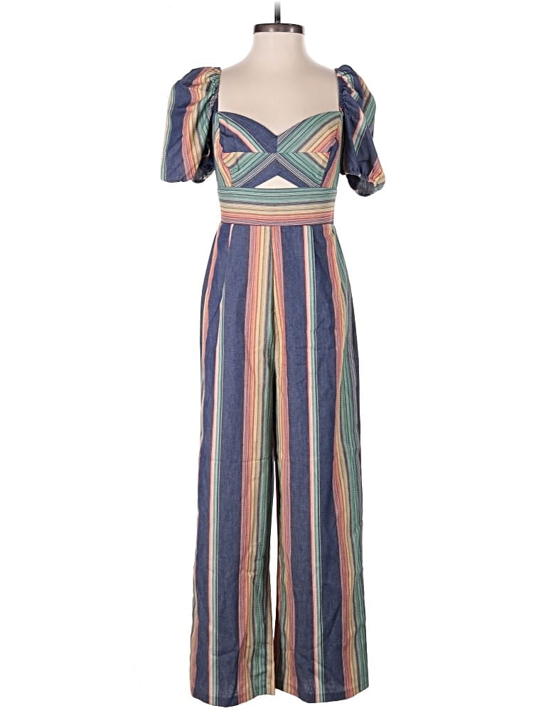 Pre-owned Ali & Jay Jumpsuit In Blue