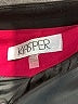 Kasper Color Block Black Red Blazer Size 14 - photo 6