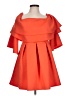 ASOS Orange Cocktail Dress Size 10 - photo 1