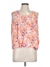 Basic Editions 100% Rayon Orange Sleeveless Blouse Size L - photo 1