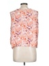 Basic Editions 100% Rayon Orange Sleeveless Blouse Size L - photo 2