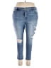 STUDIO BLUE Hearts Blue Jeans Size 20 - photo 1