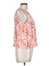 Basic Editions 100% Rayon Orange Sleeveless Blouse Size L - photo 4