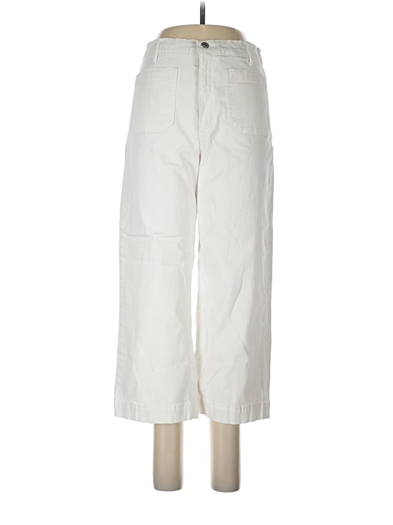 Pre-owned Jessica Simpson Casual Pants In Ivory