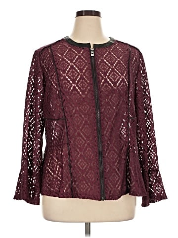Belle By Kim Gravel Long Sleeve Blouse (view 1)