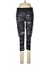 lucy Graphic Silver Active Pants Size M - photo 1