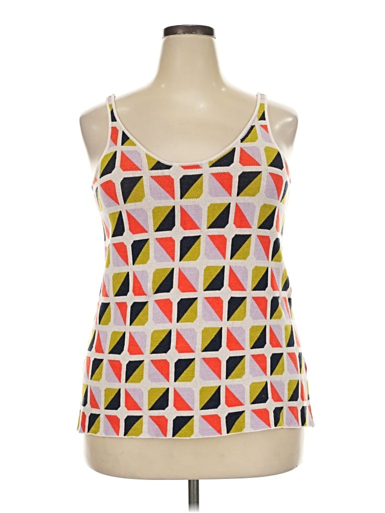 Pre-owned Eloquii Sweater Vest In Yellow