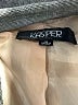 Kasper Plaid Gray Blazer Size 10 - photo 6