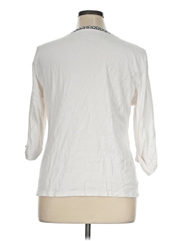 Karen Scott 3/4 Sleeve Blouse (view 2)