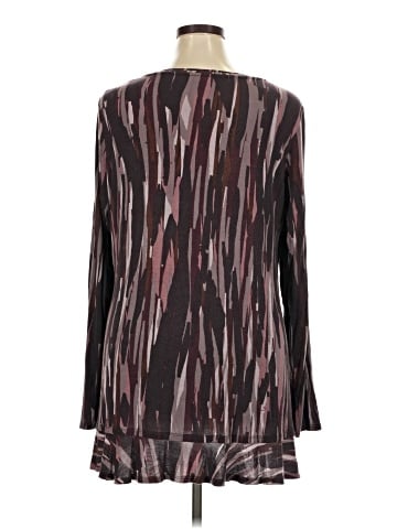 LOGO by Lori Goldstein Long Sleeve Blouse (view 2)