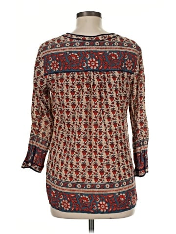 Lucky Brand 3/4 Sleeve Blouse (view 2)