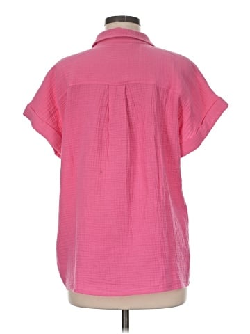 Belle By Kim Gravel Short Sleeve Blouse (view 2)