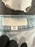 Zara Graphic Blue Denim Shorts Size 12 - 13 - photo 3