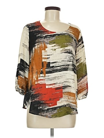 Le Lis 3/4 Sleeve Blouse (view 1)