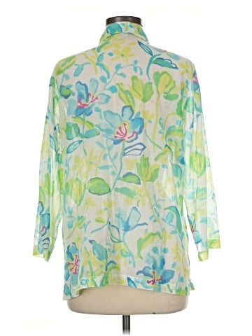 Sigrid Olsen Sport Long Sleeve Button-Down Shirt (view 2)