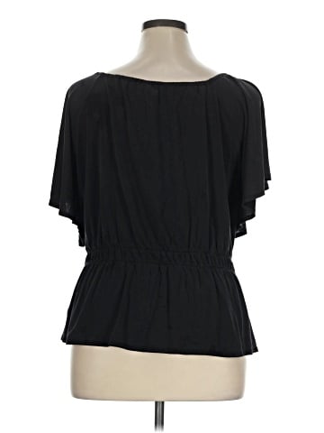 Lucky Brand Short Sleeve Blouse (view 2)