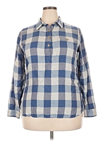 L.L.Bean Long Sleeve Button-Down Shirt (view 1)