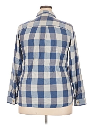L.L.Bean Long Sleeve Button-Down Shirt (view 2)